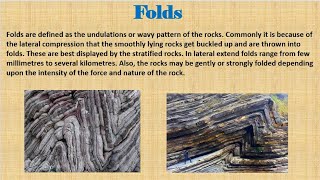 Folds in Engineering Geology  Hindi  Structural Geology  Folds amp Faults  Civil Engineering [upl. by Cyrill]