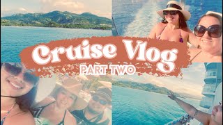 Cruise Vlog  Carnival Mardi Gras  Part Two [upl. by Ahtabbat855]