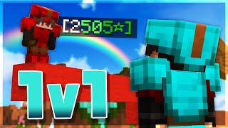 ManhalIQ vs ItzGlimpse  Who Will WIN  Hypixel Bedwars [upl. by Aitercal]