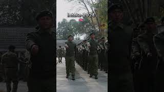 Selected 336 recruitspreparing for Attestation Parade  intake2024 youtubeshorts britisharmy [upl. by Leruj852]