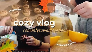 Próbujemy upiec cynamonki 🍁romantyzowanie jesieni 🍂 Jesienny vlog [upl. by Natika]