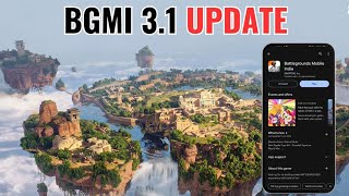 BGMI 31 UPDATE  New Features  Final Changes A6 Royal Pass amp More  YOUTUBE RAJA1127 [upl. by Avilla]