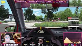 † TYSON VS PAUL WHOS GONNA TAKE IT LIVE AUDIO WHILE I DRIVE RECKLESSLY † Assetto Corsa [upl. by Yankee]