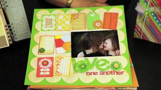 Beginner Scrapbook Tutorials  Part 4  Finding Inspiration [upl. by Ahsilef2]