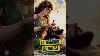 LA TRAICION DE DALILA HISTORIA DE SANSON youtubeshorts [upl. by Oiluig]