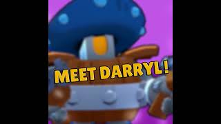 Animação do Darryl com Sombreiro do beta Reupload brawlstars animation game [upl. by Ana621]