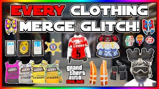 EVERY Working Clothing Merge Glitch In GTA 5 Online [upl. by Debra]