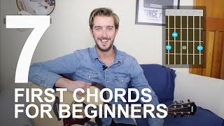 First 7 Chords To Learn on Guitar [upl. by Stubbs846]