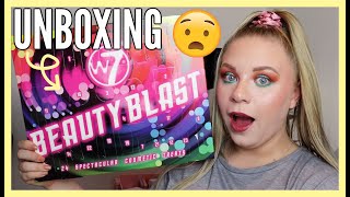 W7 BEAUTY BLAST ADVENT CALENDAR 2021 REVEAL  makeupwithalixkate [upl. by Claudian]