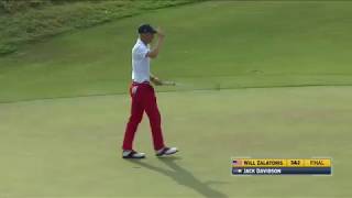 46th Walker Cup Match Sunday Singles Highlights [upl. by Tehcac]