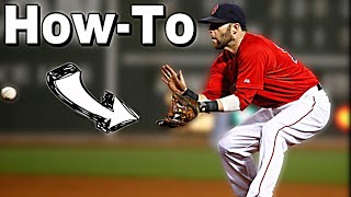 Dustin Pedroia Baseball Glove BreakIn [upl. by Navannod]