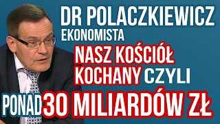 KOSZTY KOŚCIOŁA KATOLICKIEGO 2024  PONAD 30 MILIARDÓW ZŁOTYCH  DLACZEGO NIE DA SIĘ ICH ZMNIEJSZYĆ [upl. by Gayler]