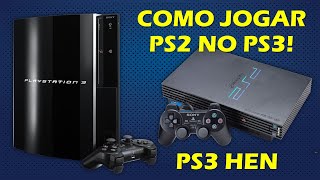 HEN PS3  COMO JOGAR JOGOS DE PS2 NO SEU PS3 DESBLOQUEADO COM HEN  TUTORIAL COMPLETO [upl. by Goodyear]