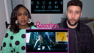 ESCAPE ROOM TOURNAMENT OF CHAMPIONS  Trailer Reaction [upl. by Oinoitna]