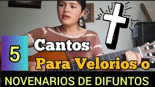 5 Cantos Para velorios o NOVENARIO DE DIFUNTOS [upl. by Ereveniug]