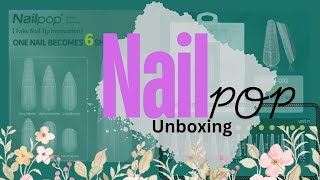 Nail Pop Unboxing and Review nails nailartoftheday nailart nailtech [upl. by Neema]