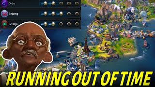 Civ 6  When You Realise The Ai Is About To Win RUSH – 6 Deity India Civilization VI [upl. by Ginder874]