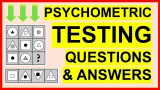 7 PSYCHOMETRIC TEST Questions and Answers How To PASS a Psychometric Test [upl. by Colt]