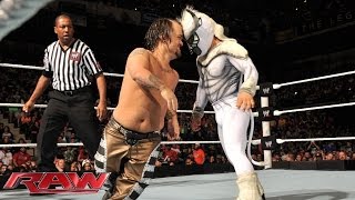 Los Matadores amp El Torito vs Jinder Mahal Drew McIntyre amp Hornswoggle Raw April 21 2014 [upl. by Redd]