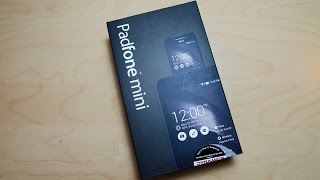 ASUS Padfone Mini unboxing and first look [upl. by Otilegna]