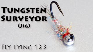 Tungsten Surveyor Jig Hook  Fast Easy Most Productive Nymph EVER [upl. by Sanford162]