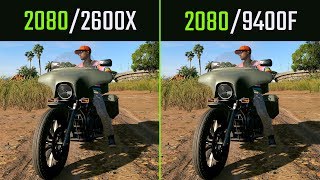 RTX 2080i5 9400F or RTX 2080R5 2600X Test in 8 Games [upl. by Ogires685]