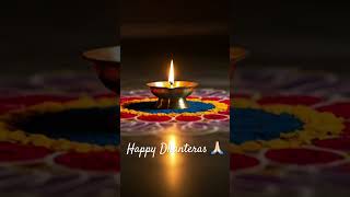 Happy Dhanteras dhanteras stauts dhanterasstatus [upl. by Sikras]