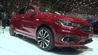 Ssalon de Genève 2016  Fiat Tipo 5 portes  première vidéo en live [upl. by Meredith]