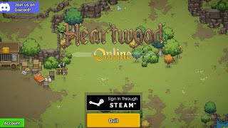 Nuevo mmorpg de mobile y steam  Heartwood Online gameplay español [upl. by Tavy309]