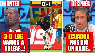 el ANTES y DESPUÉS de la prensa Colombiana que MEN0SPREClÓ a ECUADOR y ENNER LOS CALLÓ [upl. by Deana]