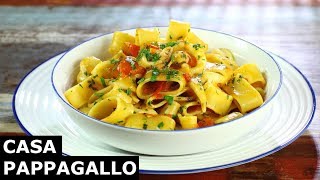 Calamarata  pasta con il sugo di calamari S1  P15 [upl. by Ballman]