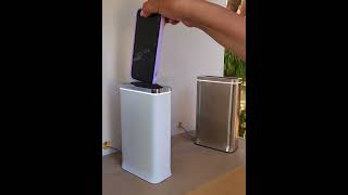 Simple Human cleanstation  Phone UV Sanitizer simplehuman sanitizer phone [upl. by Nnylamme565]