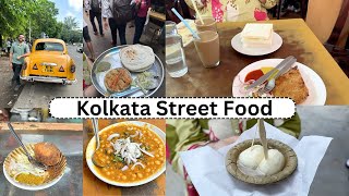 Kolkata Street Food  Part 2   Indian Coffee House Dacres Lane Princep ghat and more [upl. by Haleemak]