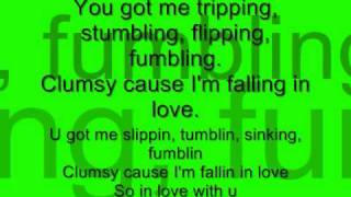 Clumsy  Fergie lyrics [upl. by Hilaria]