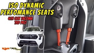 IsoDynamic Performance Seats for TRD Pro 4th Gen Tacoma [upl. by Kalli]