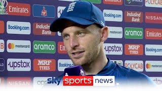 Jos Buttler reacts to crushing defeat by New Zealand in Cricket World Cup opener [upl. by Baynebridge]