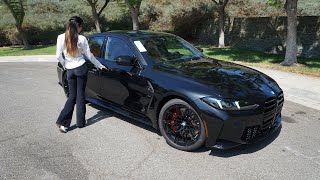 2025 BMW M3 Competition Review  ORANGE interior  Exhaust Sound  1920quot M Wheels  BMW Test Drive [upl. by Stulin]