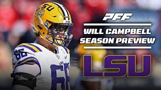 The Best Offensive Lineman in Football  Will Campbell Season Preview  PFF CFB Show [upl. by Morgun]