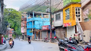 How is Life in Rocinha  A Stroll through the Largest Favela in Rio de Janeiro 🇧🇷 [upl. by Htez]