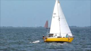 Von Enkhuizen mit dem Boot über das IJsselmeer nach Stavoren [upl. by Muir]