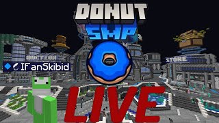 🔴LIVE  DONUTSMP BUILDING BASE 🟦GIVING AWAY MONEY 🟦RATING BASES🟦FFAS🟦445 SUBS 🟦 walnut unignore me [upl. by Halstead]