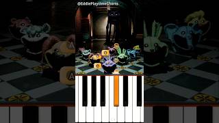 Smiling Critters are so stupid  CatNap Piano Tutorial [upl. by Otreblif]