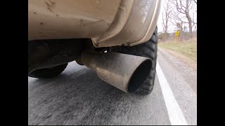 Tuned and deleted 67 Powerstroke driving sound [upl. by Kulsrud779]