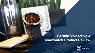 Garmin Vivoactive 3 Smartwatch  Product Review [upl. by Slavin171]