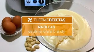 Natillas de almendra al brandy Thermomix [upl. by Noreik]