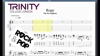 Rope Trinity Grade 6 Guitar [upl. by Arabrab]