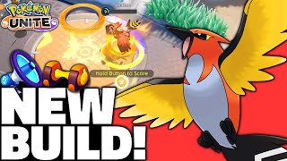 Pokémon Unite Talonflame Build For INSANE UNITE BURST😳 Master Gameplay amp Held Items [upl. by Akirat]