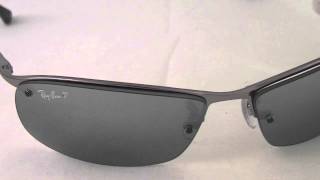 Ray Ban Rectangular Sunglasses RB3183 00482 [upl. by Kwasi804]