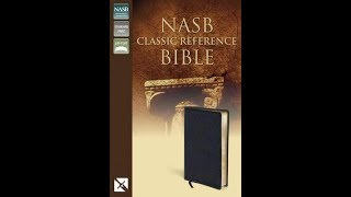 Zondervan Classic reference Bible NASB review [upl. by Evvy]