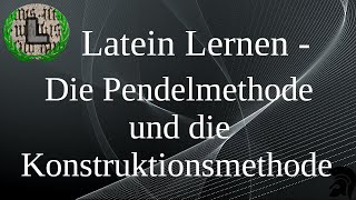 Zwei Methoden um lateinische Texte besser zu übersetzen  Latein Lernen [upl. by Nnahtebazile]